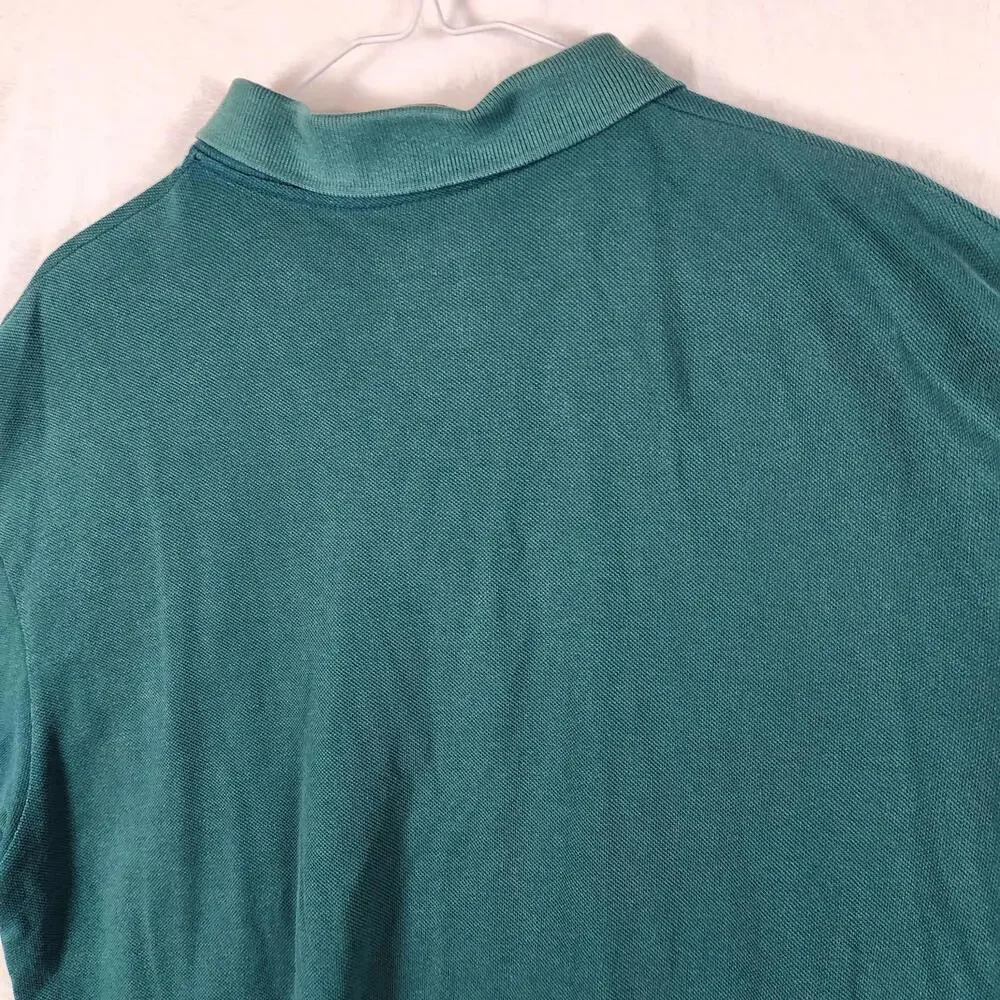 Polo by Ralph Lauren‎ Collared Short Sleeve Polo Shirt Adult Mens Size L Green